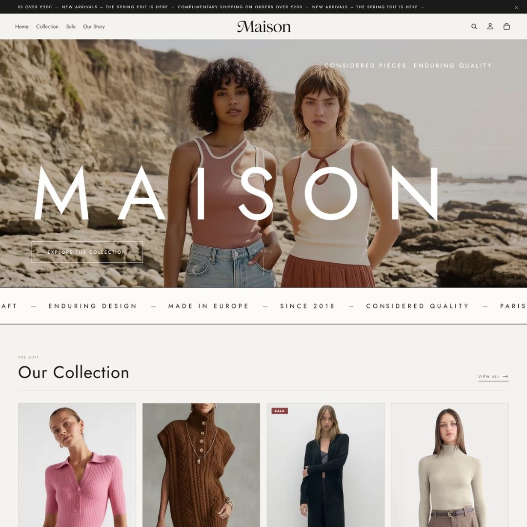 Modern web design